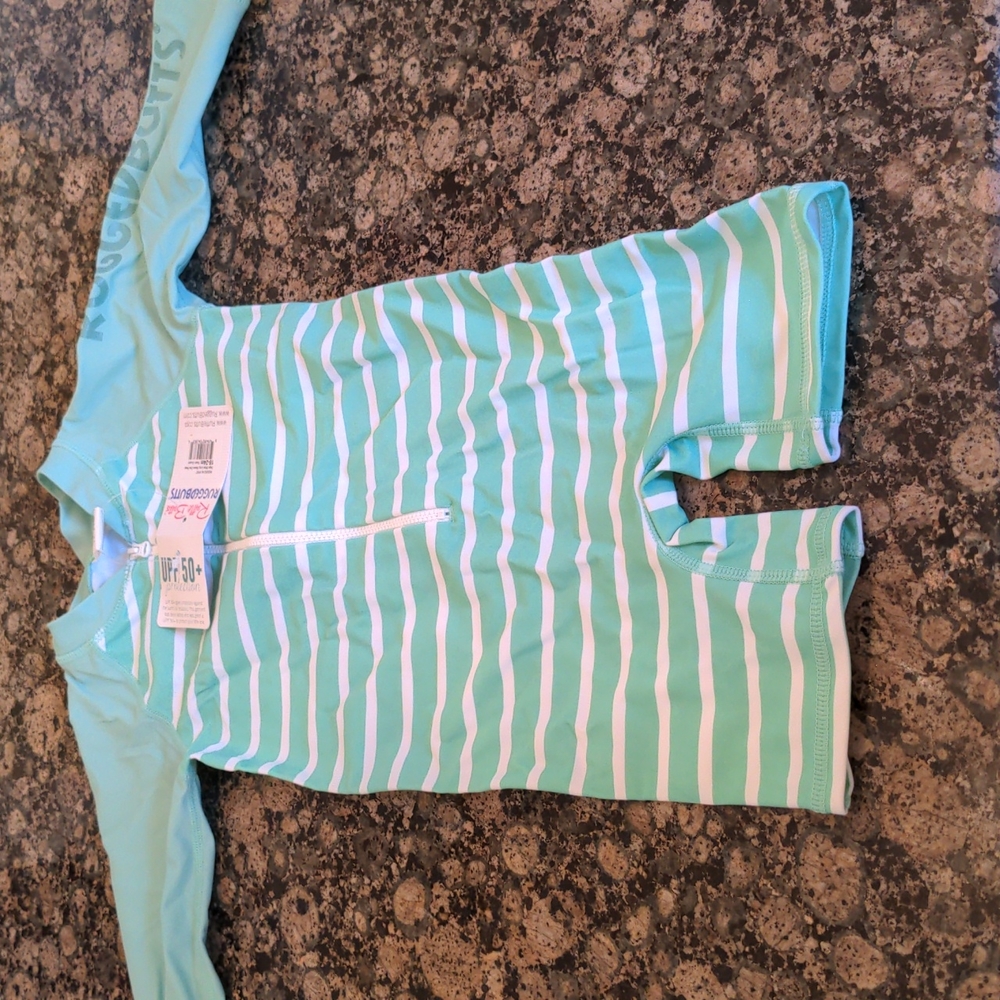 RuggedButts toddler one piece rash guard size 18-24 months boys /unisex